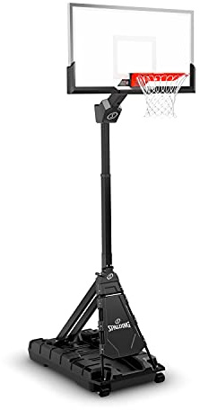 Spalding Momentous EZ Assembly 54 Clear View Acrylic Portable Basketball Hoop