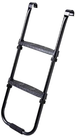 Accessoires de Trampoline Échelle De Trampoline À 2 Marches, Marches Universelles Antidérapantes en Acier Inoxydable, Installation Facile, Accessoires De Trampoline, Échelles pour Enfants