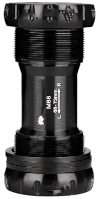 HOUSON Fahrrad Innenlager, Mittelwelle Fahrräder Innenlager 24mm tretlager 68-73 mm Faden 35-50Nm BC1.37-24T BB51 BB52 für Mountainbike MTB