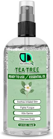 Tea Tree Essential Oil – Ready to Use| Natural Aromatherapy | Antiseptic & Antifungal | Acne & Skin Treatment | Scalp & Hair Care | 30ml Spray