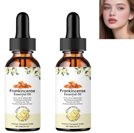 Aceite esencial de incienso de extracto de resina, crema hidratante facial y corporal para hidratación y nutrición, cuidado antienvejecimiento, cuidado del cabello, aceites esenciales aromaterapia (2
