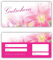 200 Geschenkgutscheine (Blumen-682) - Ein schönes Produkt für Ihre Kunden Gutscheine Gutscheinkarten für Bereiche wie Geschenke, Geburtstag, Freizeit, Wellness, Feier, Jubiläum, Frühling, Sommer, Blumenhandel - pink rosa Lilien