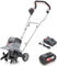 IKRA 36V Akku Bodenhacke Motorhacke IB-TC 36, zwei Arbeitsbreiten 19-30 cm, inkl. Akku 36V 4Ah & Ladegerät, kompatibel mit Bosch