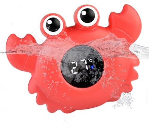 Gasa de temperatura 'agua para niños para baño, manómetro para ducha de baño de agua | Ga índice de temperatura 'agua temperatura de seguridad, medición de temperatura del baño p