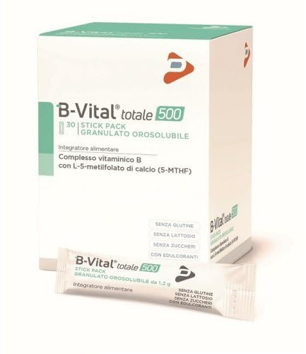 Integratore B VITAL TOTALE*500 30 Stick - complesso vitaminico B e 5-MTHF