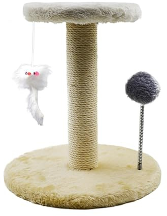 Torre Gratta per Gatto - Protezione Da Inclinazione, Albero con Giocattolo Palla Di Piume, Grande Centro Attività | Alberi Per Gatto E Torri Al Coperto Di Mobili Per Grandi Gatti D