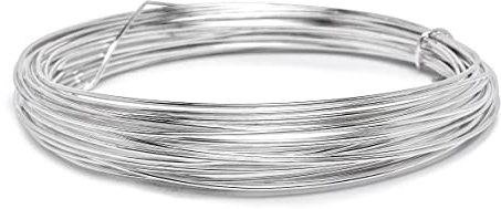 Silberdraht 0,8 mm stark, 6m