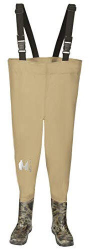 Kinder Angeln Wathose, Angeln Boots Splash 32-33 KHAKI