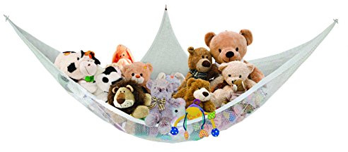 Dreambaby Jumbo Toy Storage Corner Hammock Net Organizer - 6 ft Long - Holds up to 30lbs Maximum Weight - Model L693