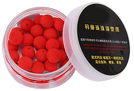 Señuelo de Cebo de Pesca,30pcs 10 / 12mm Carpa Cebo de Pesca Espuma pellets Suave Boilies Huevos / Granos de Bolas flotantes Alimentador Carpa Artificial cebos señuelo