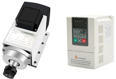 Moteur de broche CNC Kits de broches CNC Broche à puissance constante CNC, 1,5 kw, ER20, 6000 tr/min, bride à faible couple, moteur à aimant Permanent refroidi par Air, fraiseuse CNC, perça Pour frais