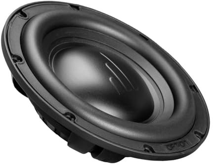 Option Air-F6 D2 Subwoofer 16,5 cm, 2+2 Ohm, Doble Bobina de Sonido, 150 W RMS, subwoofer Plano de 6,5 Pulgadas