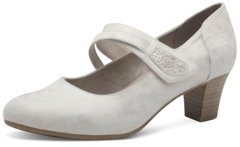 Jana dam Jana Damen Pumps Mit Riemen Mary Jane VeganPump