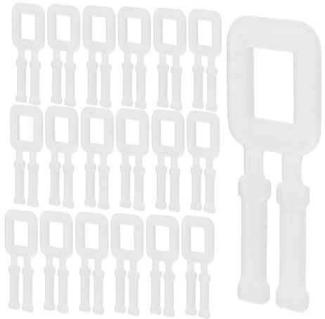 KICHOUSE 100stücke Karton-tragegriffe Aus Wellpappe Für Versand Haltegriff Aus Ersatz Für Kartongriffe Einfach Zu Bedienen Mit Tragegurt