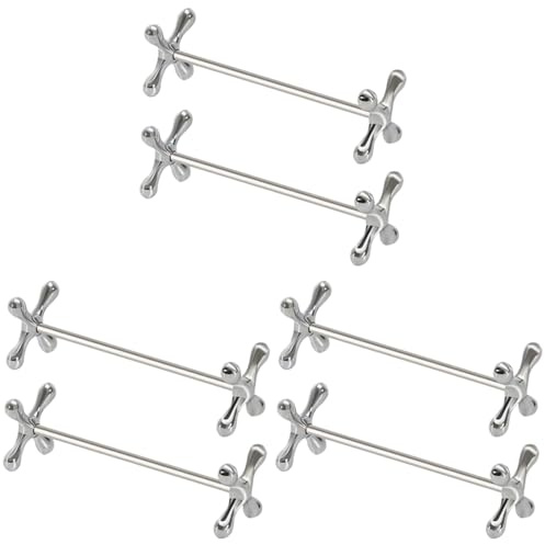 PRETYZOOM Soporte para Palillos Y Cubiertos Utensil Rest De Zinc Juego De 6 Organizador De Cubiertos De Cocina para Mesa Restaurante Bar Cafetería Y Hogar