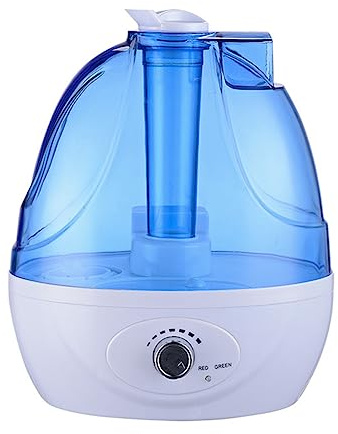 Asyduey Humidificador de Aire de Niebla FríA 2.5L Humidificadores UltrasóNicos Silenciosos para Dormitorios y Habitaciones Grandes-Ajustable-RotacióN de 360° Enchufe de La UE A