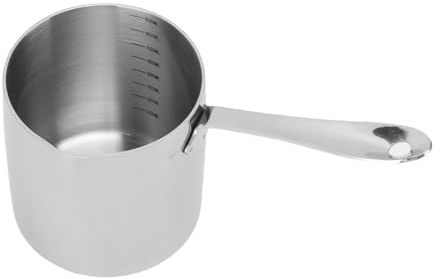 Olla pequeña para freidora, sartén para pollo de acero inoxidable 304, cesta para freír, olla calentadora de leche para freír pescado, camarones, pollo y papas fritas