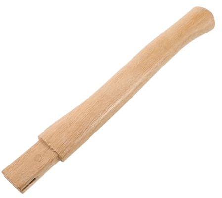 YARNOW Manche de Hache en Bois Dur 36 Cm Fendu – Pièce de Rechange pour Hache en Bois de Chauffage, Usage Camping, Chasse et Jardinage, Poignée Ergonomique Sécurisée pour Travaux