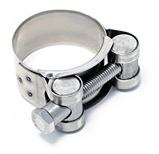 Fascetta stringitubo a bullone W4 36-39mm 20mm Collare in acciaio inox per tubi
