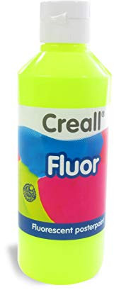 Creall havo02641 250 ml 01 gelb Havo Fluor Poster Paint, Flasche