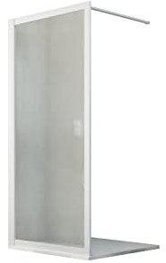 Parete doccia Walk-in Lato 100 CM H 190 in Acrilico mod. Beatrix Profilo