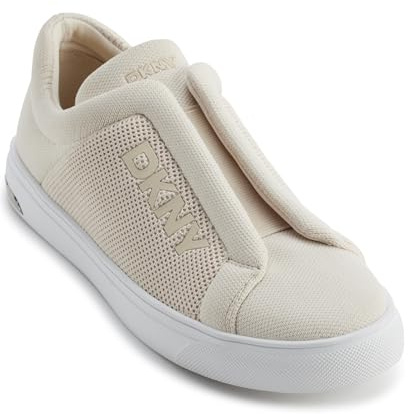 DKNY Abelina Slip on Sneaker, Scarpe da Ginnastica Donna, Osso, 37 EU