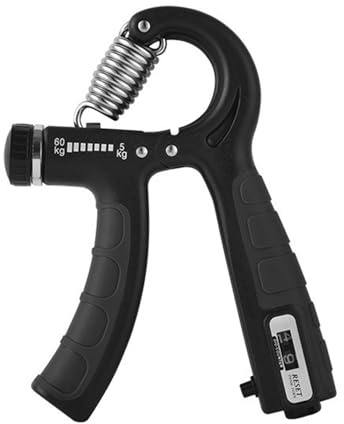 Grip Strengthener - Grip Strength Trainer, 5-60 Kg Adjustable Hand Grip Trainer with Counter Forearm Strengthener for Men Women Grip Strength Muscle Building and Injury Recover