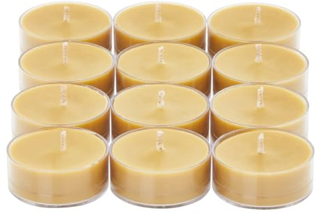 PartyLite Scented Tealight Candles, Cedar Patchouli Fragrance, Upto 4-6 Hours of Long-Lasting Burn Time