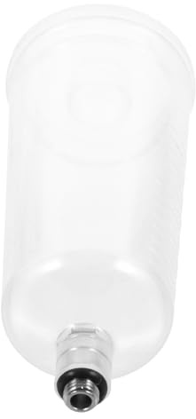 TOKIDNY Tazza per Aerografo Sostituibile in Plastica Trasparente Ampia capacità per Vernice Spray Ricaricabile, Contenitore Pigmenti Professionale per Pittura di Precisione e Progetti di Aerografia
