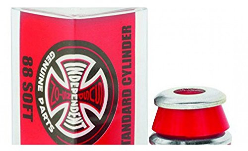 Independent Jeu de 4 gommes Cylinder Soft 88A Rouge