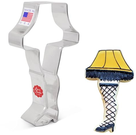 Ann Clark Christmas Leg Lamp Cookie Cutter, 4-1/2 Made in USA