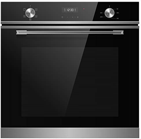 Cookology TOF620SS Multi Function Touch & Dial Control, Built-In, Electric Oven, 72L