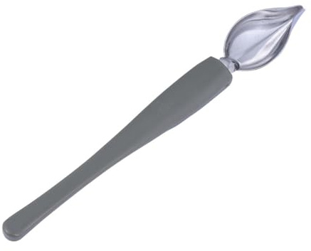 VOSAREA Cucchiaio per Salsa in Acciaio Inossidabile Antiruggine per Decorare Piatti e Dolci Matita per Dipingere Salse Manico Comodo Strumento da Cucina Portatile per Uso Professionale