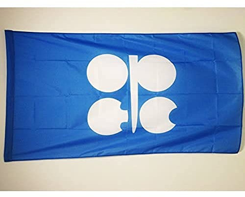 AZ FLAG Bandiera Organizzazione Dei Paesi Esportatori di Petrolio 150 x 90 cm - Bandiera Opec 90 x 150 cm Foro per Asta