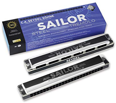 Seydel Sailor Steel Tremolo C – stämningar i rostfritt stål