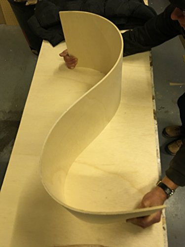 Flexible Bending Plywood 5mm Thick, Flexi/Bendy Ply 1200x600mm