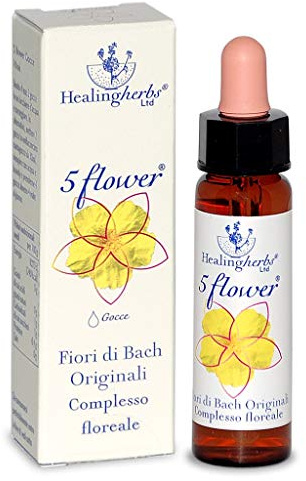 Healing Herbs - Five Flowers 10 ml - Original Bachblüten - 5 Blumen - Blumenkomplex