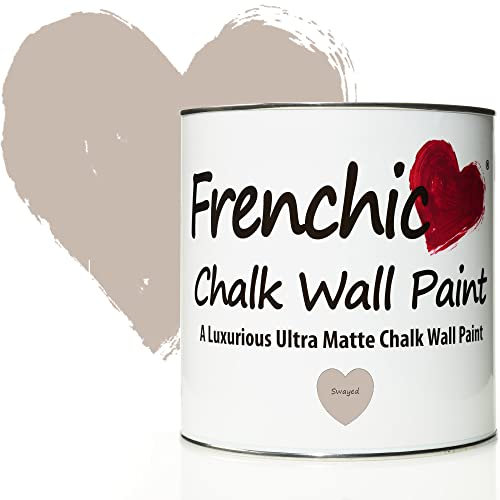 Frenchic Swayed Chalk Wall Paint, For Interior Walls & Ceilings, Ultra Matte, Washable & Scrubbable (2.5L)