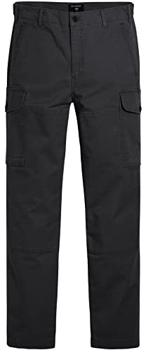 Dockers Cargo Slim Tapered Pantaloni, Beautiful Black, 33W / 32L Uomo
