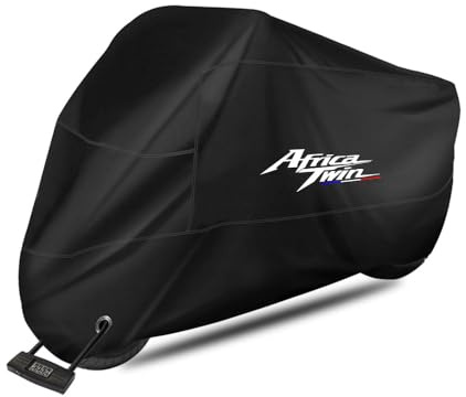 Telo coprimoto impermeabile per esterni e interni 210D in poliestere antipolvere e antivento per Africa Twin Crf1100L CRF1000l Crf 1100L (290 * 110 * 140 cm)
