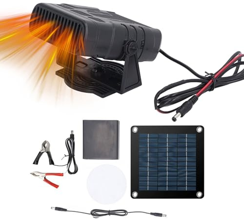 Riscaldamento per pollaio – 20 W compatto riduttore eolico scalda,Riscaldatori a energia solare per animali domestici,Per la casa auto serra gattini cuccioli e