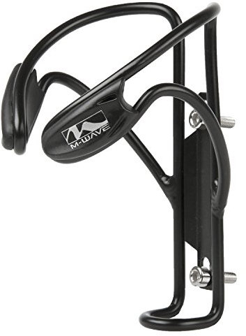 M-Wave Portabidón 54 Portabidón Aluminio, Unisex Adulto, Negro, 54 Gramos