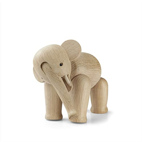 Kay Bojesen Elefant mini Figuren 9.5 cm Holzfiguren Weihnachtsdekoration, Holz
