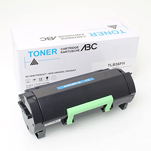 ABC Kompatibel Toner für Lexmark 56FH000 15000 Seiten für MS321 MS321dn MS321dntw MS421 MS421dn MS421dw MS521 MS521dn MS621 MS621dn MS622 MS622de MX321 MX321adn MX321adw MX421 ade MX521 MX522