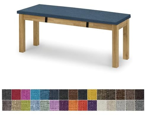 yaoumeo Coussin de Chaise,Coussins de Siège Lavable -Amovible,Plusieurs Tailles et Couleurs Disponibles-Antidérapants Galette de Chaise Intérieur Extérieur(70X30X5CM,Bleu Foncé)
