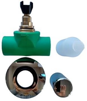 Raccordi a Saldare ppr per Tubo plastica impianto (rubinetto vitone d. 20)