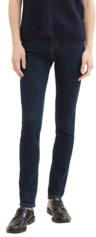 TOM TAILOR Damen 1041099 Jeans, 10115 - Clean Rinsed Blue Denim, 28W / 32L EU