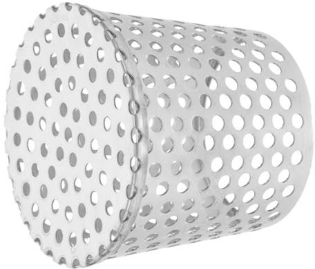 OSALADI Filtre À Feuilles Pour Gouttière De Toit Filtre De Gouttière Conique De Descente Pluviale En Acier Inoxydable Installation Facile Empêche Le Colmatage Taille 90 Mm