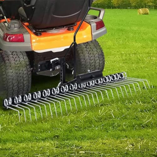 Gräsklippare för gräsklippare, metall och vertikalskärare för utomhusbruk, 109 cm trädgårdsverktyg för skötsel av gräsmatta