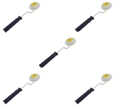 Set di 5 pennelli a rullo per angoli, per la casa, per pareti di casa e angoli